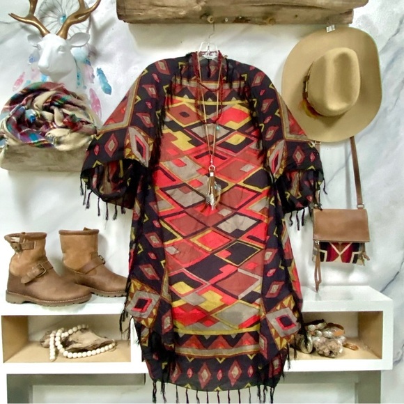 Rare ROOTS shearling TRIBE winter boots w cabin cottage farmhouse vibe - Picture 3 of 16